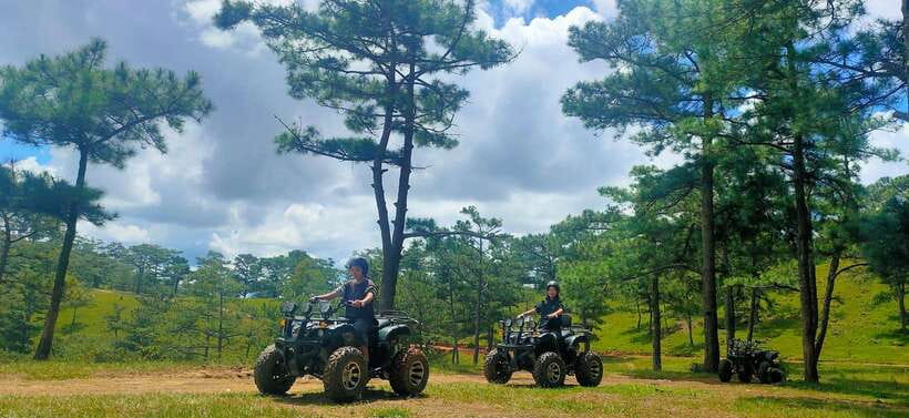 Dalat: 1- or 2-Hour Sightseeing ATV Adventure - From Da Phu Hill to Farm Trails: The Route You’ll Actually Remember