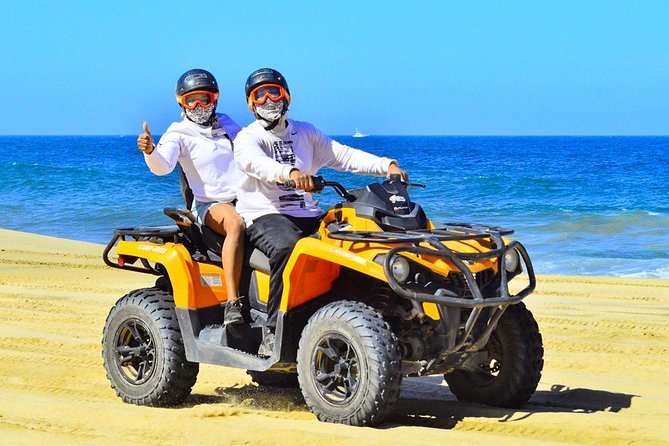 Desert 4x4 ATV Tour with Camel Ride Experience - Playa Migrino: Golden Sand, Dunes, and Ocean Views After the Ride