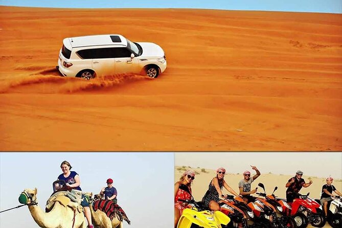 Desert Adventure with ATV and Camel Ride and Live Shows - Sand Boarding and Sunset Timing: Getting Your Photos Without Stress