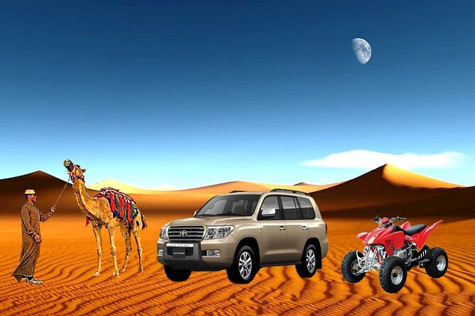 Desert Combo safari, Camel ride, Quad Bike and Dune Bashing(ALL INCLUSIVE) - Key Highlights You’ll Care About