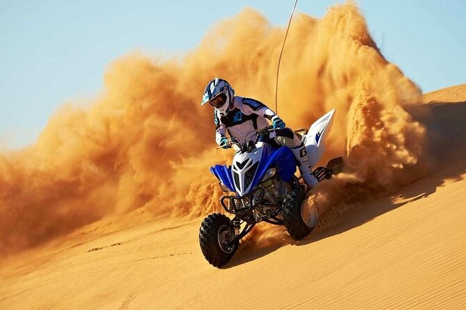 Desert Combo safari, Camel ride, Quad Bike and Dune Bashing(ALL INCLUSIVE) - Dune Bashing: Rollercoaster Fun With Real Body Impact