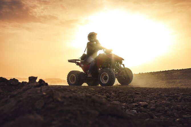 Desert D'Agafay Package - Quad, Dromedary and Dinner Show - The 60-minute quad ride: fun action with a structured pace