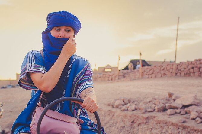 Desert D'Agafay Package - Quad, Dromedary and Dinner Show - Dinner under tents: tajine, dessert, and the show plan