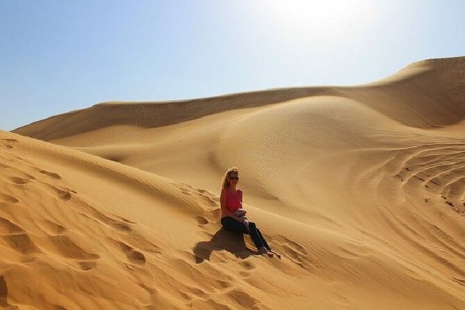 Desert Safari and Quad Bike Experience in Dubai with Dinner - Camel ride and sandboarding: the fun you can’t really DIY