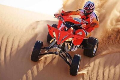 Desert Safari Dubai 25 minutes Quad Bike Free Camel Ride BBQ Dinner - Dune Bashing in a Land Cruiser 4x4: The Main Event