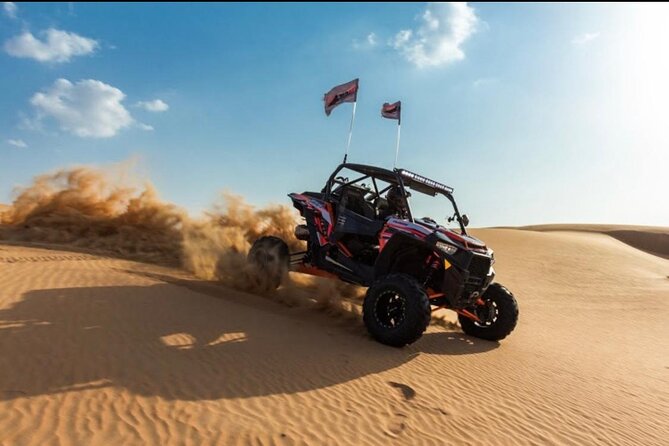 Desert Safari Dubai With High Speed Dune Buggy And Dinner in 5 Star Camp - Pickup, timing, and what the drive is really like