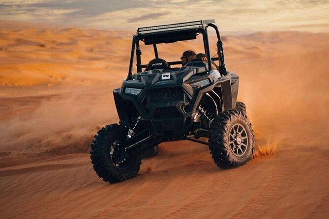 Desert Safari Dubai With High Speed Dune Buggy And Dinner in 5 Star Camp - Buggy time: 30 minutes on high red dunes (and the 2-person setup)
