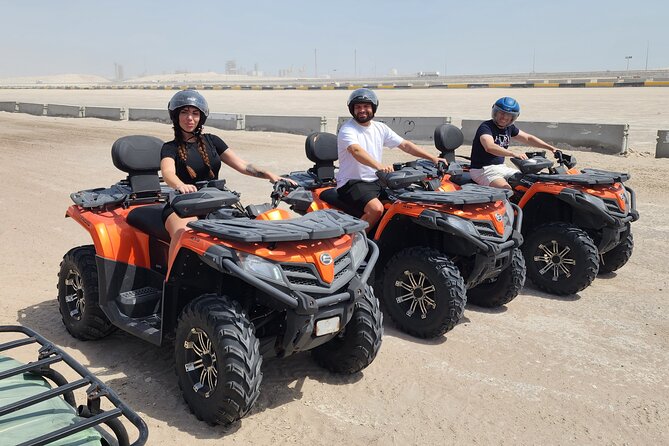 Desert Safari, Quad Bike, Sandboarding and Camel Ride - Khor Al Udaid: dune bashing in 4x4, plus the Inland Sea stop