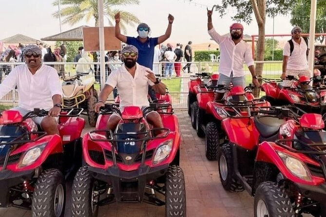 Desert Safari, Quad Biking, Sand Surfing and BBQ Dinner In Dubai - Sand Surfing / Sandboarding: Sliding Down the Big Dunes
