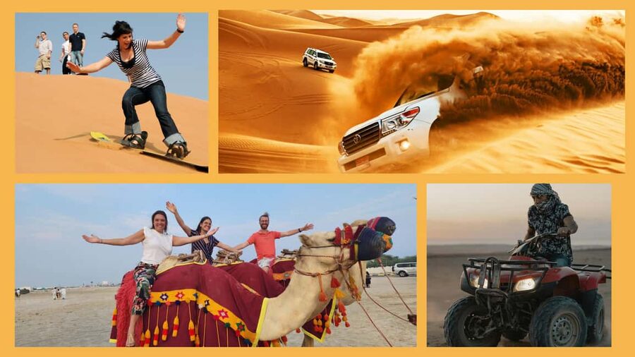 Desert Safari, QuadBike,Dune buggy, Sandboarding & CamelRide - Inland Sea Stop and the Desert Views That Make This One Worth It