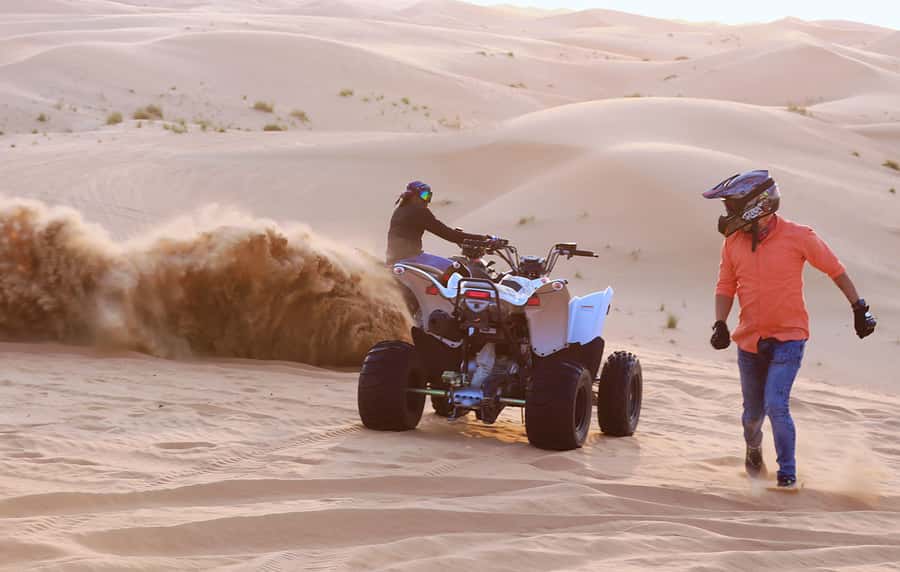 Desert Safari Self-Drive Quad Bike OR Dune Buggy Experience - Doha Pickup and the 40-Minute 4x4 Ride Toward Al Wakrah Desert