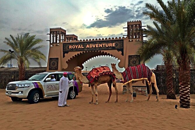 Desert Safari W/BBQ Dinner, Quad Bike, Camel Ride, & Sandboarding - Belly Dance, Tanoura, and Fire Show: The Entertainment That Doesn’t Feel Like Filler