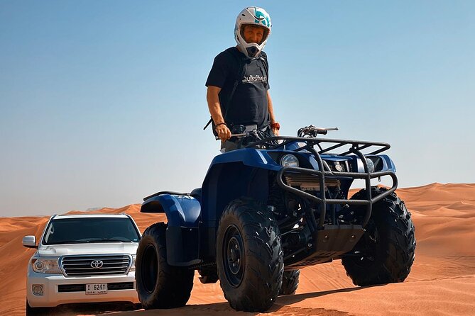 Desert Safari with 30 Minutes Quad Biking on High Red Dunes (Complete Package) - Dune bashing 30–35 minutes: what the ride really feels like