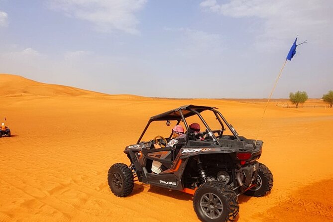 Desert Safari With BBQ Dinner, Quad Bike & Camel Ride from Dubai - Sheesha, Arabic Snacks, and Soft Drinks Before the Show