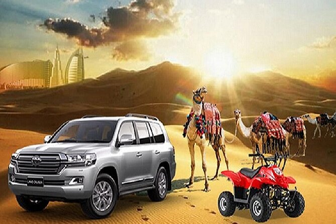 Desert Safari With BBQ Dinner, Quad Ride And And Sand-boarding - Red-dune action plus dinner in one 7-hour block