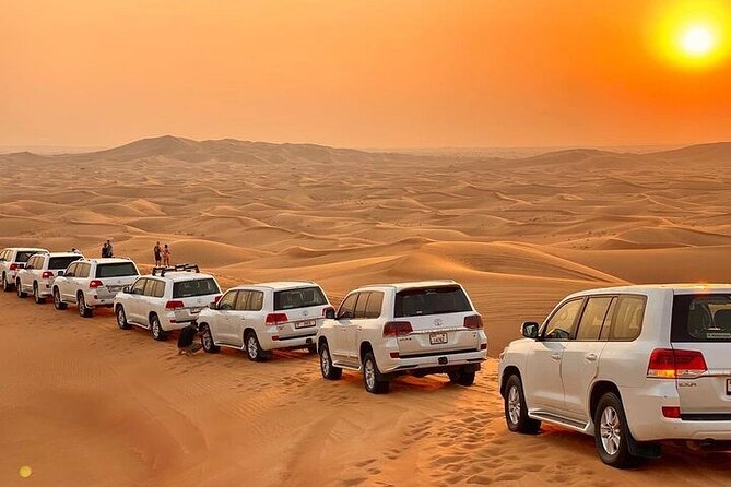 Desert Safari with Quad Bike Camel ride ,SandBoarding ,InalndSea - Key highlights at a glance