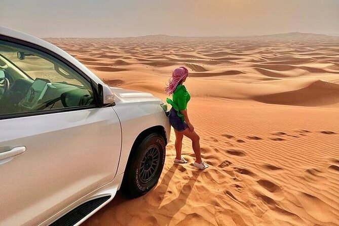 Desert Safari with Quad Bike Camel ride ,SandBoarding ,InalndSea - From the National Museum metro to the dunes: how the timing works