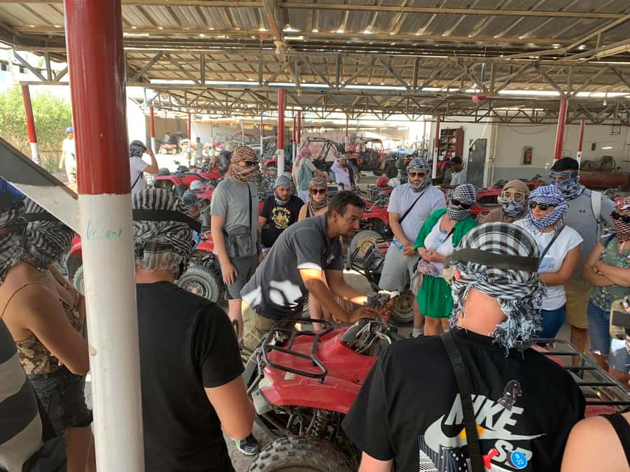 Desert Sunset Quad Bike ATV for 50Km, Oriental Show, Dinner, - Key things to know before you go