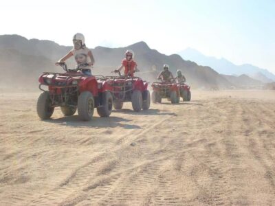 Desert Sunset Quad Bike ATV for 50Km, Oriental Show, Dinner, - Getting out of Hurghada: pickup, transfer, and what to expect