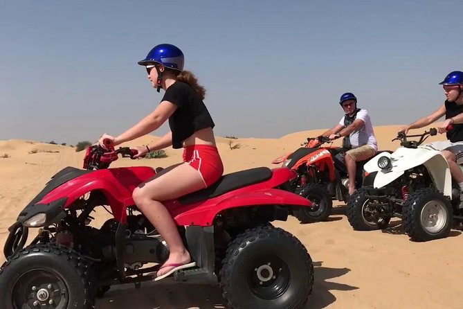 Desert Thrills: Evening Safari with Quad Bike & Camp Activities - Sandboarding: Your One-Lesson Desert Sport