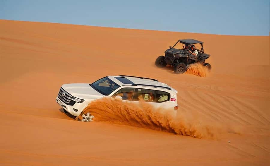 Doha: ATV/Desert Safari with Activities and Inland Sea Stop - Getting From Doha to the Desert in an Air-Conditioned 4x4