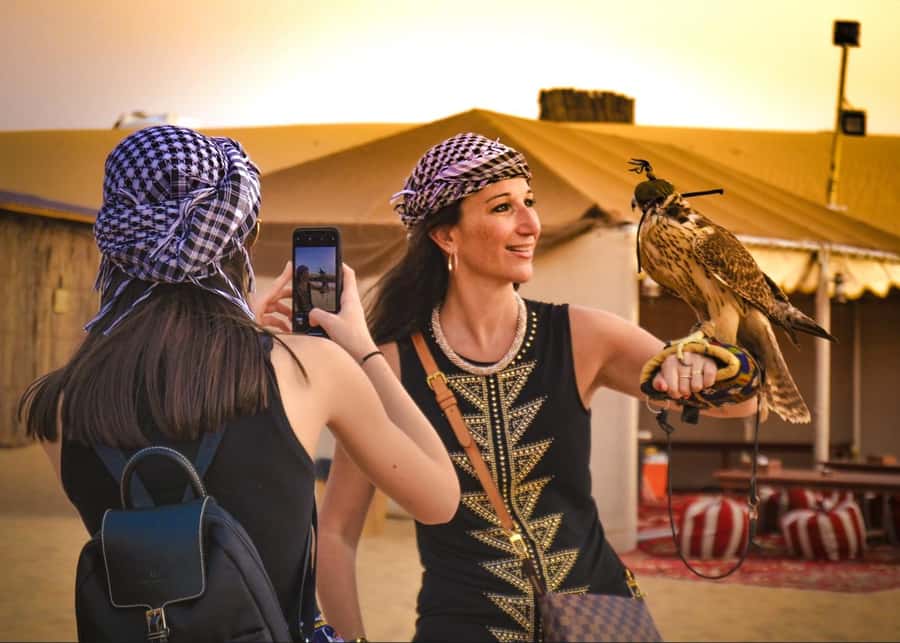 Doha: ATV Quad Bike and Buggy Desert Safari with Camel Ride - Bedouin Camp Time: Tea, Camels, and Falcons Up Close