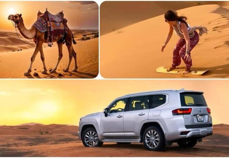 Doha: ATV, Quad/Buggy Dune Bashing, Camel Ride, Sandboarding - The dune bashing session: controlled chaos on Qatar’s sand