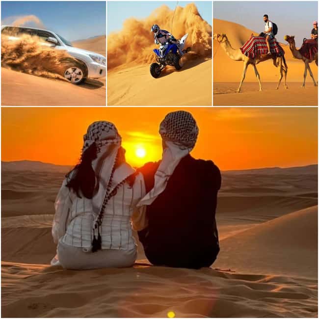 Doha:ATV,Quad or Buggy Dune Bashing,CamelRide & Sandboarding - How Mesaieed and the Inland Sea Change the Whole Feel
