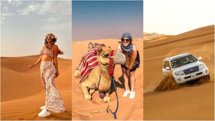 Doha:ATV,Quad or Buggy Dune Bashing,CamelRide & Sandboarding - Dune Bashing Plus ATV/Quad Self-Ride: Your Main Thrill Block
