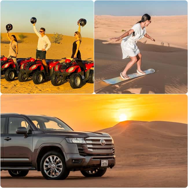 Doha:ATV,Quad or Buggy Dune Bashing,CamelRide & Sandboarding - Doha pickup and return: logistics that keep the day easy