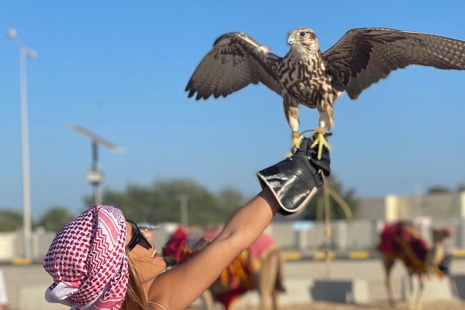 Doha Desert Safari Camel Ride Dune Bashing and ATV Bike - Inland Sea views: desert scenery without the long wait
