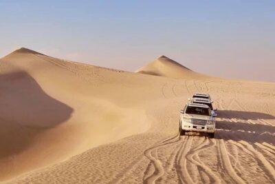 Doha: Desert Safari | Camel ride | Sand-boarding | Quad Biking - The Heart of the Safari: Dune Bashing in a 4x4