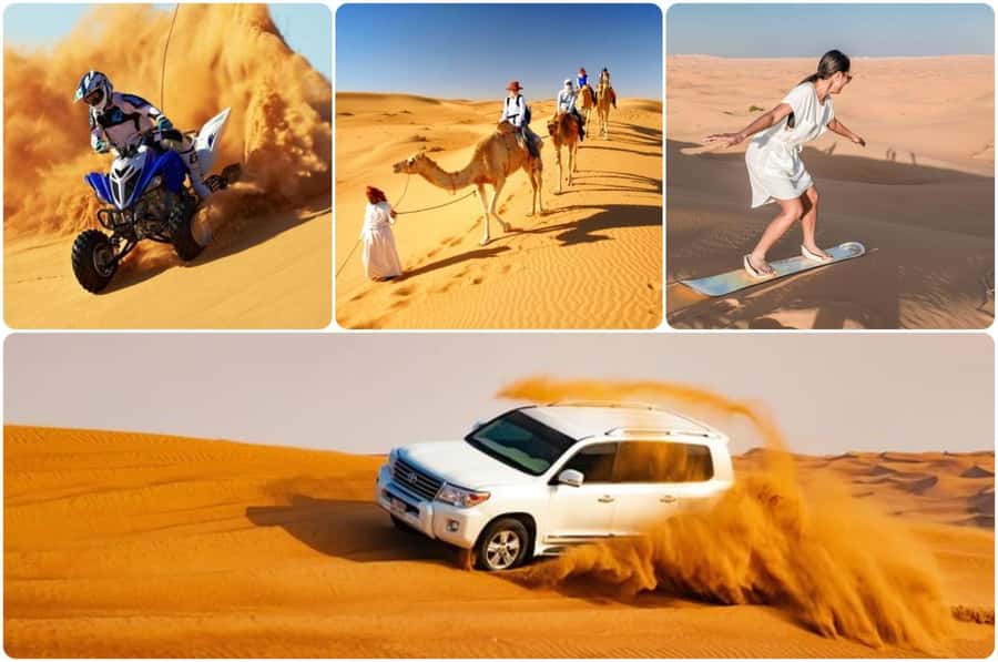 Doha: Desert Safari, Quad Bike, Camel Ride & Inland Sea Tour - Buggy add-on and extra photo moments