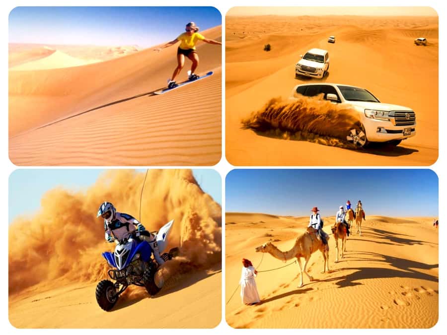 Doha: Desert Safari, Quad Biking, Sand Boarding & Camel Ride - Price and value at around $22 per person
