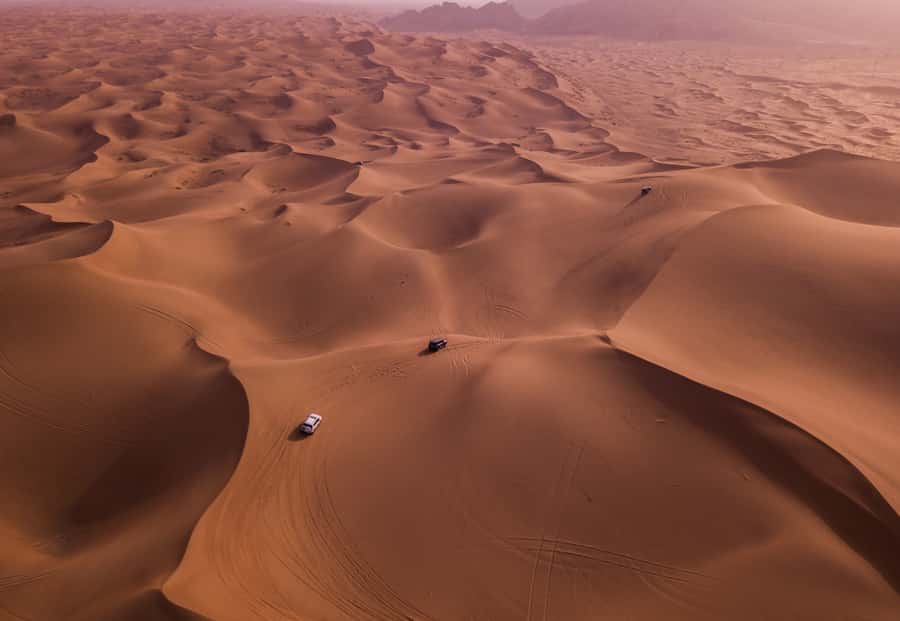 Doha: Desert Safari with Quad Bike, Sandboard & Camel Ride - Sandboarding: Included, But Weather Can Change the Plan