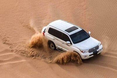 Doha :Half Day Desert Safari | Camel Riding | ATV | Sand Surfing - Khor al Udaid beach: another angle on the same Inland Sea idea
