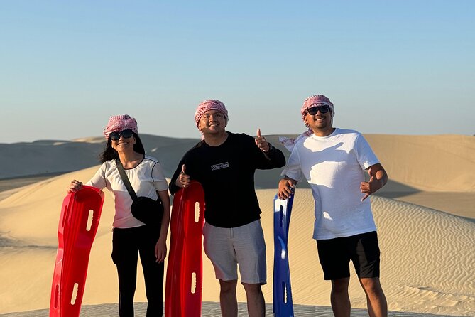 Doha: Luxury Desert Safari, Quad Bike & Sandboarding - Pickup, timing, and small-group reality