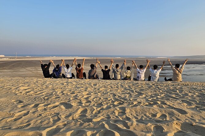 Doha Qatar ATV Quad Bike Buggy Dune Bashing and Camel Ride - Doha’s Sealine Beach and Inland Sea: why this route works