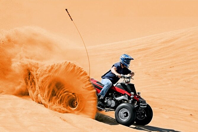 Doha Qatar ATV, Quad Or Buggy, DuneBashing,CamelRide,Sandboarding - Getting There: Air-Conditioned Pickup and a Southbound Route