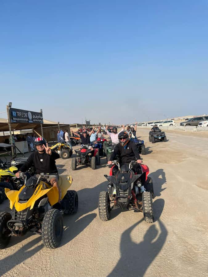Doha: Quad Bike, Desert Safari, Buggy ride & inland sea tour - Quad Bike Session: Your 30 Minutes of Control and Speed