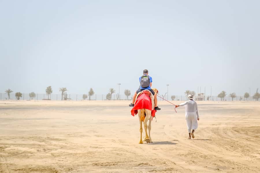 Doha: Safari, ATV, Camels, Sandboarding and Inland Sea Tour - Khor al Adaid Inland Sea: The Saudi Horizon Moment
