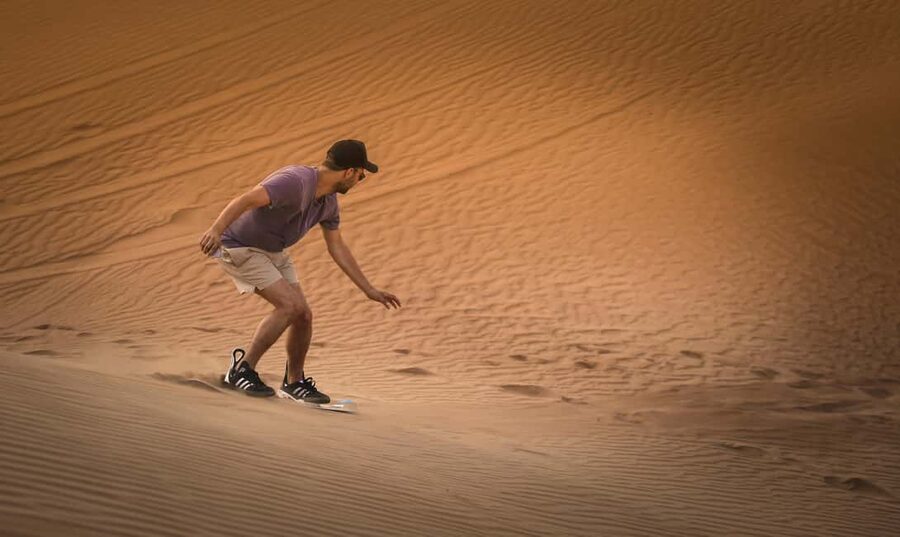 Doha: Sunset Desert Safari, ATV, Camel Ride and Sandboarding - Guides: the difference between a good ride and a great one