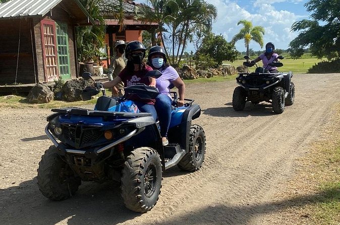 Double ATV Adventure: Private Hacienda Experience with Transfer - Double-Seater Details: Passenger Comfort, Mud, and Dirt in Your Eyes