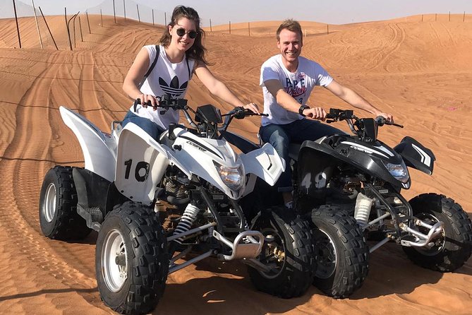 Dubai 30 Mins Quad Bike Desert Drive & Safari - Morning - Al Tamayouz quad bike stop: what the 30 minutes really means