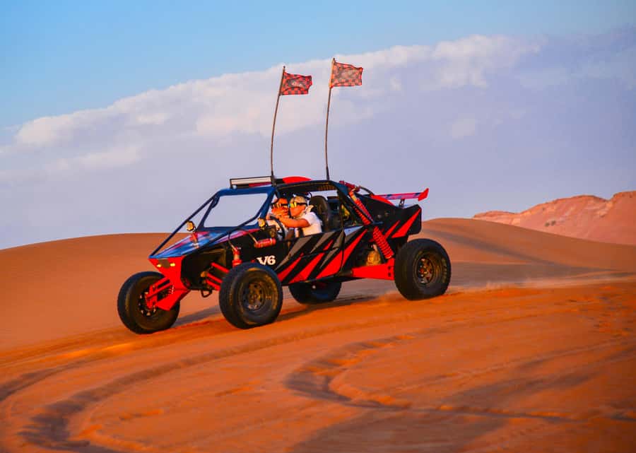Dubai: 3000cc V6 Dune Buggy & Sandboarding -Private Tour - Private Luxury Pickup That Sets the Tone