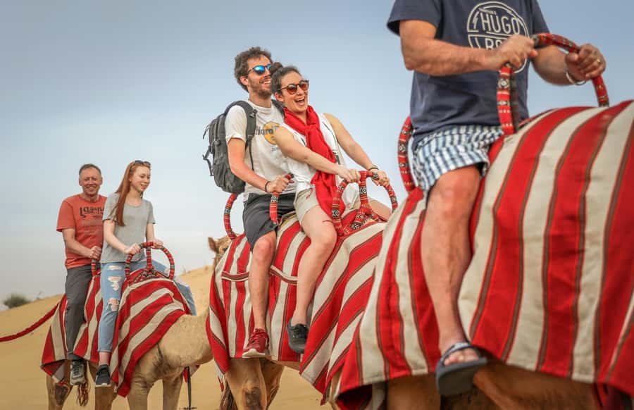 Dubai: Adventure Quad Bike Safari, Camel Ride & Refreshment - Quad Biking for 60 Minutes: The Point of the Trip