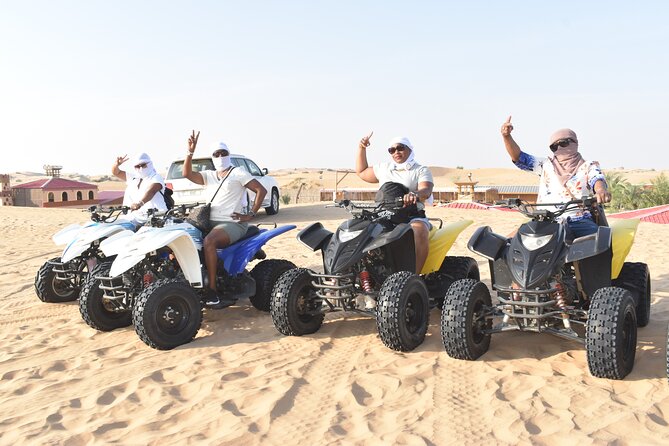 Dubai Desert 4x4 Dune Bashing, Self-Ride 30min ATV Quad, Camel Ride,Shows,Dinner - Key Things I’d Bet Your Time On