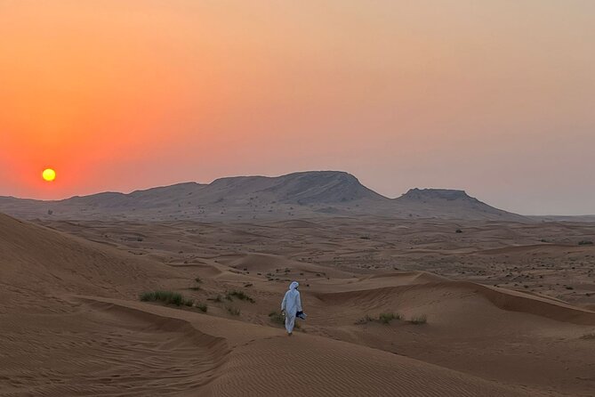 Dubai Desert 4x4 Dune Bashing, Self-Ride 30min ATV Quad, Camel Ride,Shows,Dinner - Bedouin Majilis Camp Time: Henna, Shisha, Camel Ride, Sandboarding
