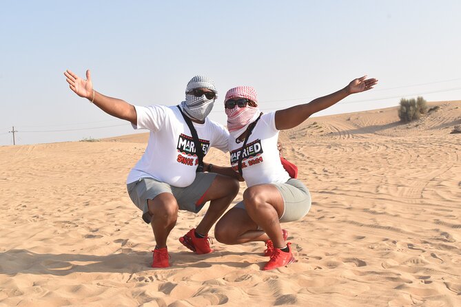 Dubai Desert 4x4 Dune Bashing, Self-Ride 30min ATV Quad, Camel Ride,Shows,Dinner - 4x4WD Dune Bashing: The Big Thrill (and the One Time You Should Hold On)