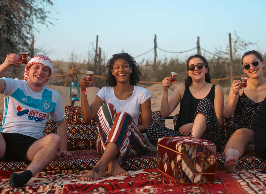 Dubai: Desert Safari, Quad Bike, Camel Ride & Al Khayma Camp - Al Khayma Camp in the 7-Hour Option: The Sunset-to-Show Flow